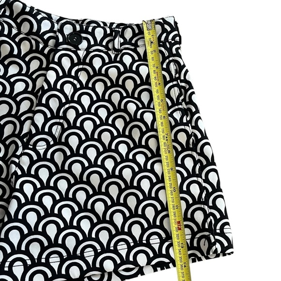 Black Tape Women’s High Waist Patterned Shorts Small | Geometric Print Dressy - Picture 5 of 12